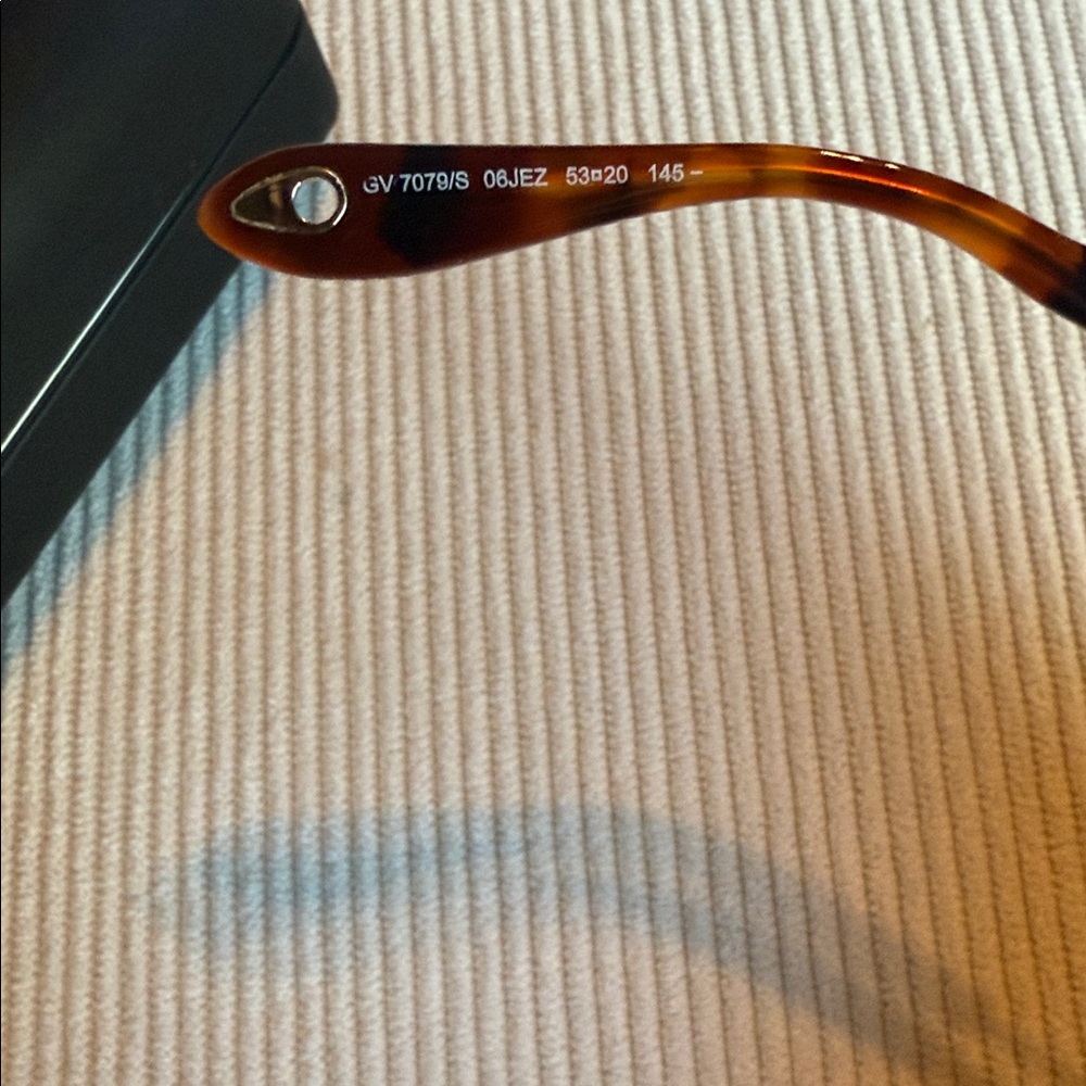 Givenchy Gold Frame Round Sunglasses - Picture 6 of 13